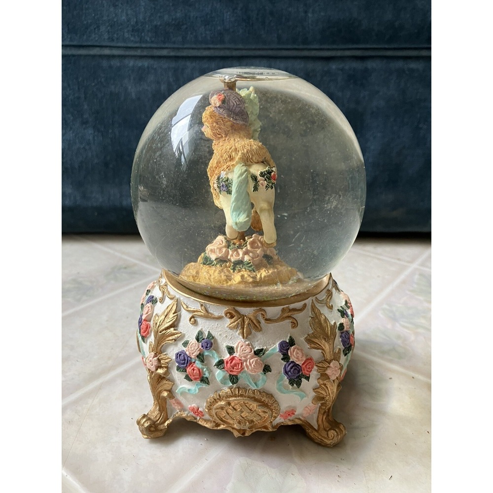 San Francisco‎ Music Box Carousel Horse Water Globe-Plays- My Favorite Things